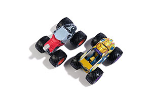 Monster Jam 1:64 Marvel 2 Pack Assorted